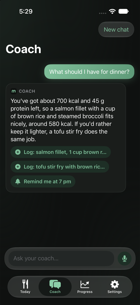 Coach conversation